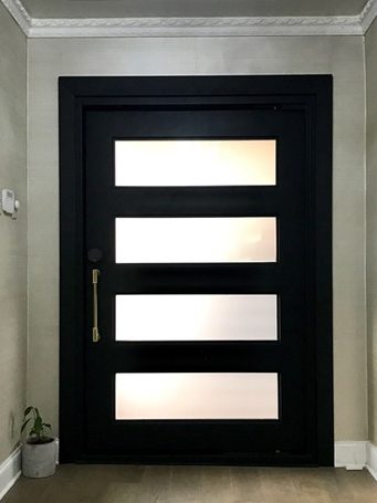 Exterior Iron Pivot Door