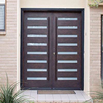 iron doors dallas satin