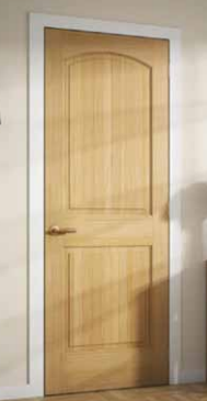 P 2 Panel Arch Top Doors