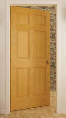 P 6 Panel Doors