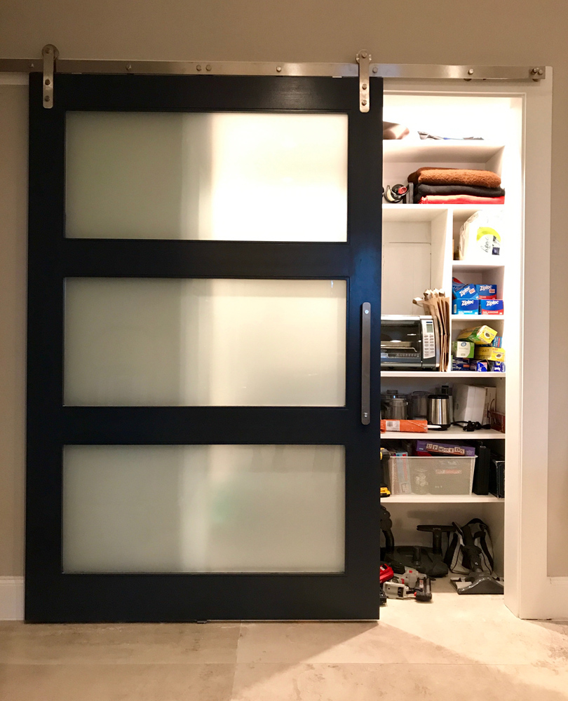 large modern barn door